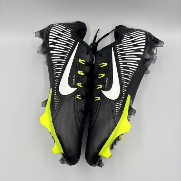 Mens Size 14 Nike Vapor Edge 360 VC Football Cleats Black Volt Carbon DO6294-001 main image 6